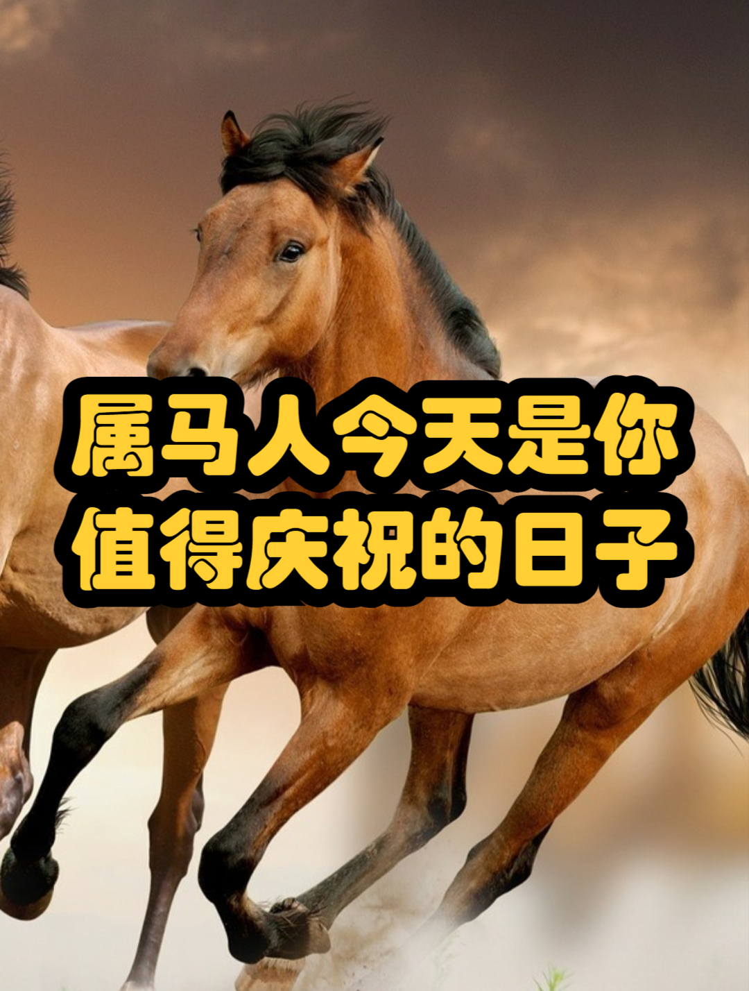 属马人今天是你值得庆祝的日子