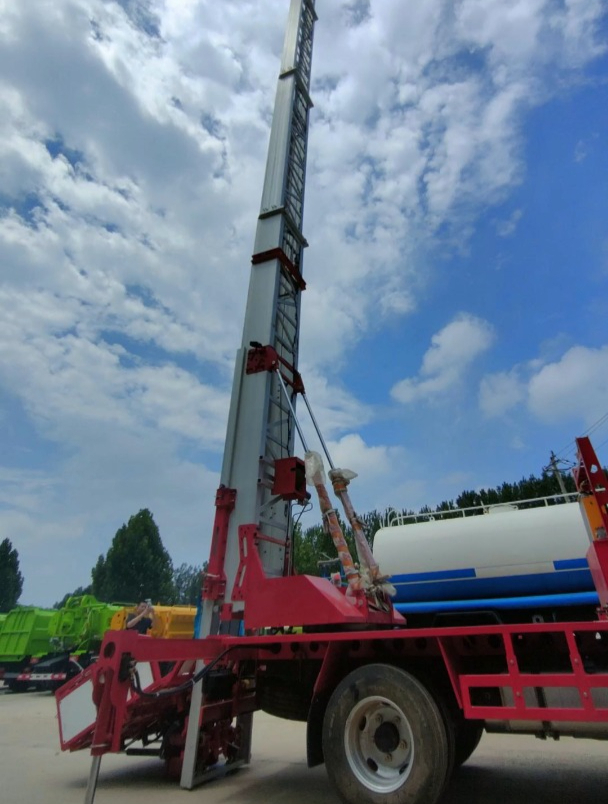 高空作业云梯车 云梯上料机