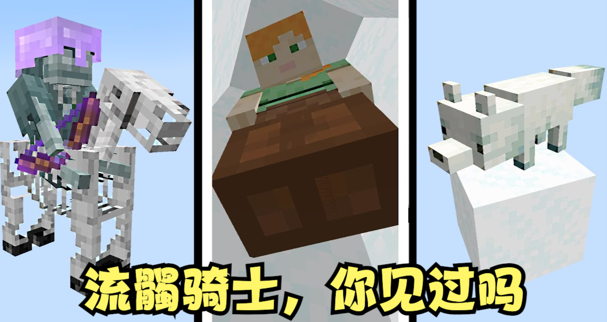我的世界:流髑骑士真实存在,细雪将开启"温度更新"的新大门?