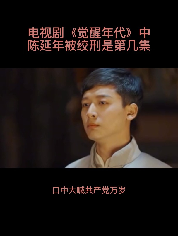 电视剧觉醒年代中陈延年被绞刑是第几集