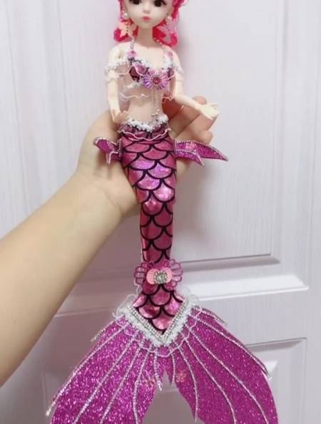 美人鱼手工制作芭比娃娃衣服芭比娃娃手工制作芭比娃娃-度小视