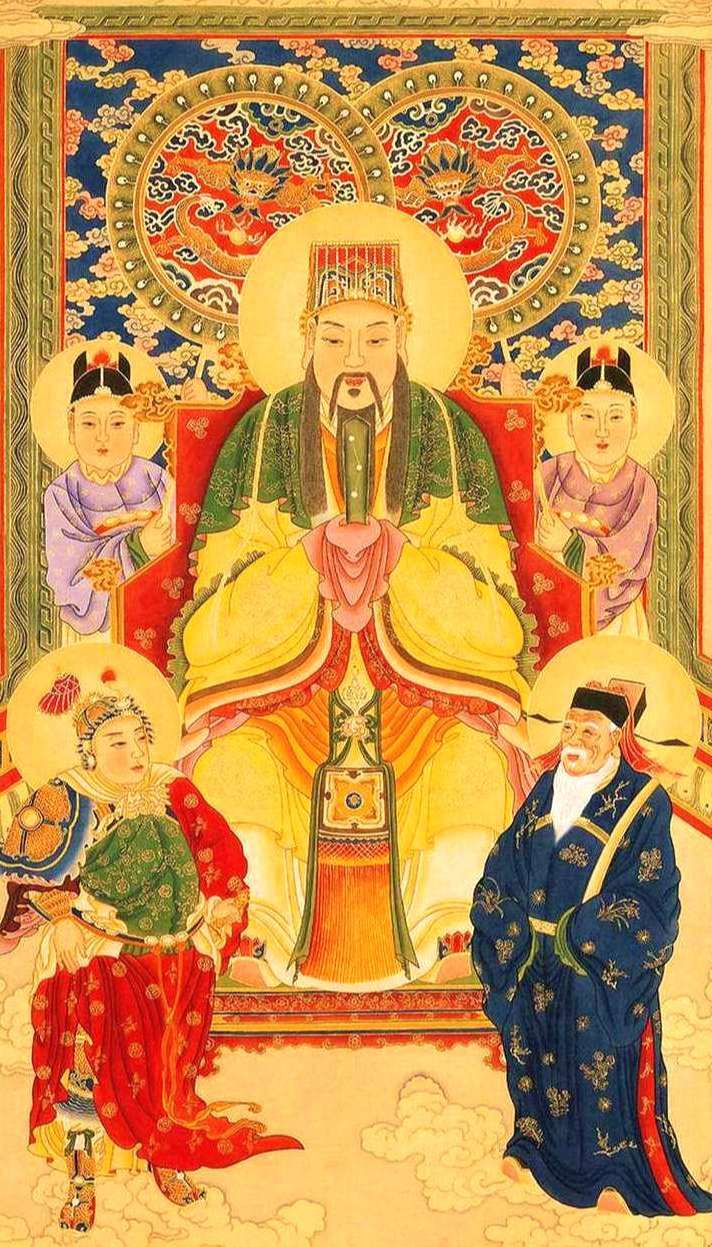 道教:太上开天执符御历含真体道昊天玉皇上帝