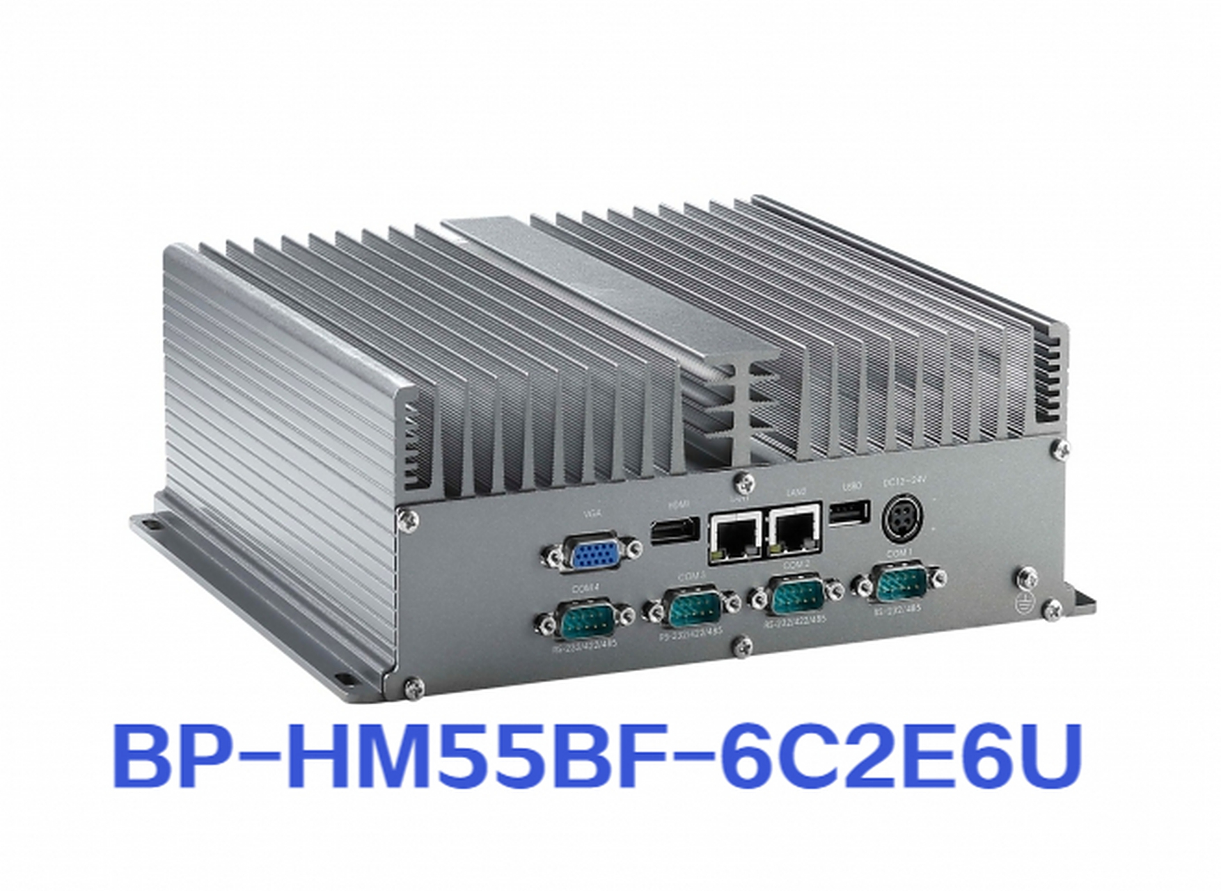 枭杰科技嵌入式无风扇工控机bp-hm55bf板载第1代 intel core i5-520m