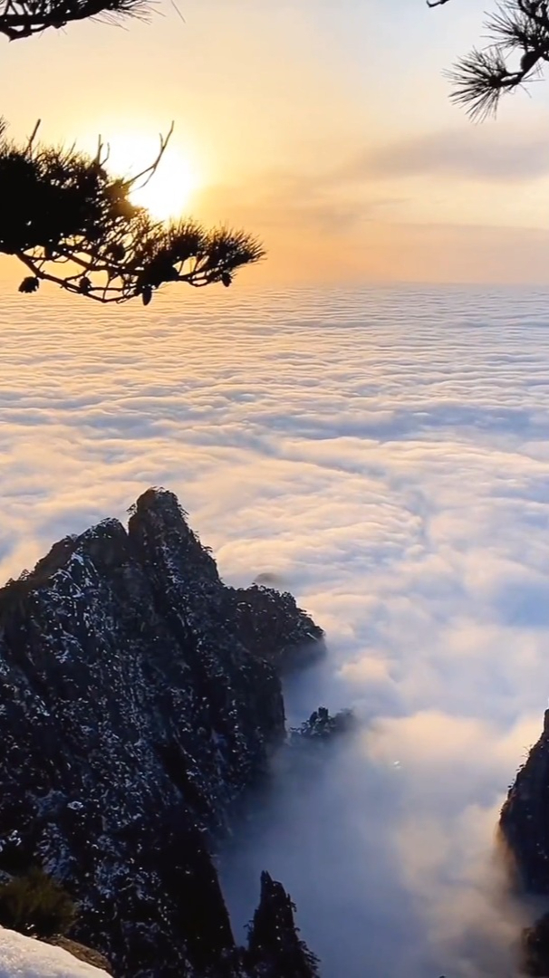 大自然治愈风景:跨山海,踏云烟,守繁华之外,揽日月