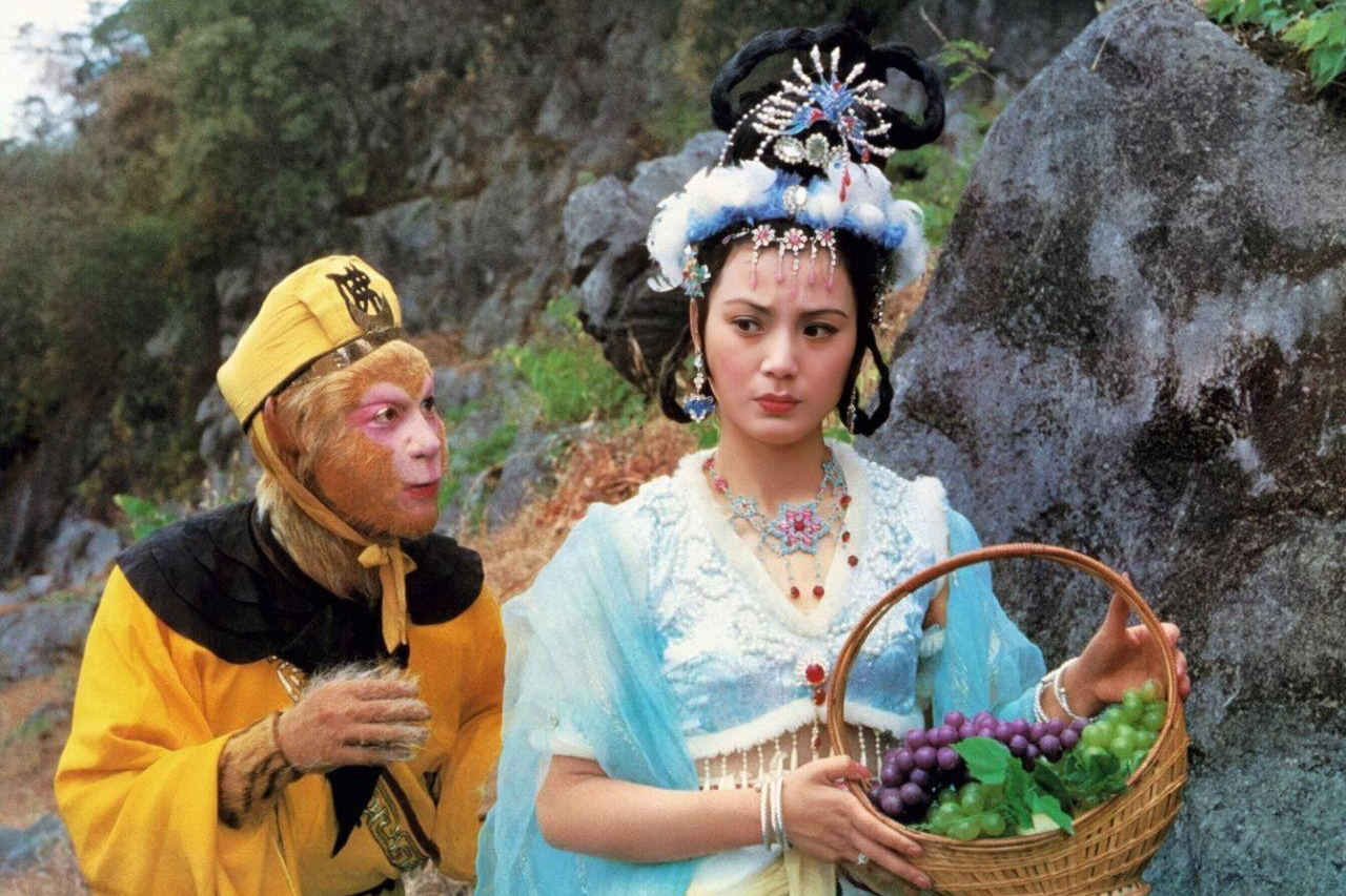 86版《西游记》美女如云,朱琳美艳动人,连女妖也美得过分