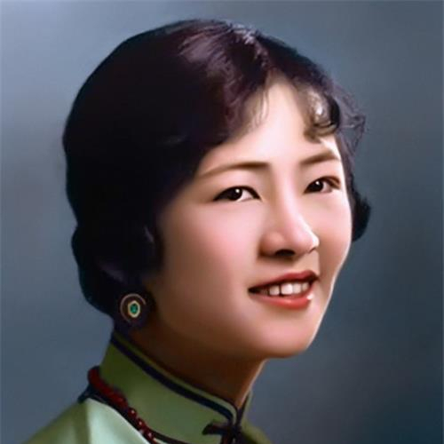 民国女神林徽因年轻时有多美?看这张复原的彩色照片,你就懂了