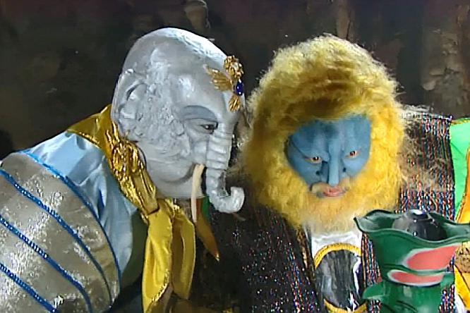 《西游记续集》青狮白象再度合体,当年雄壮的魔王都老了