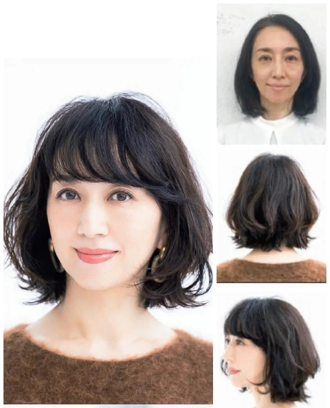 50岁的女人别乱做头发,看日本主妇的优雅发型,时髦减龄好养眼