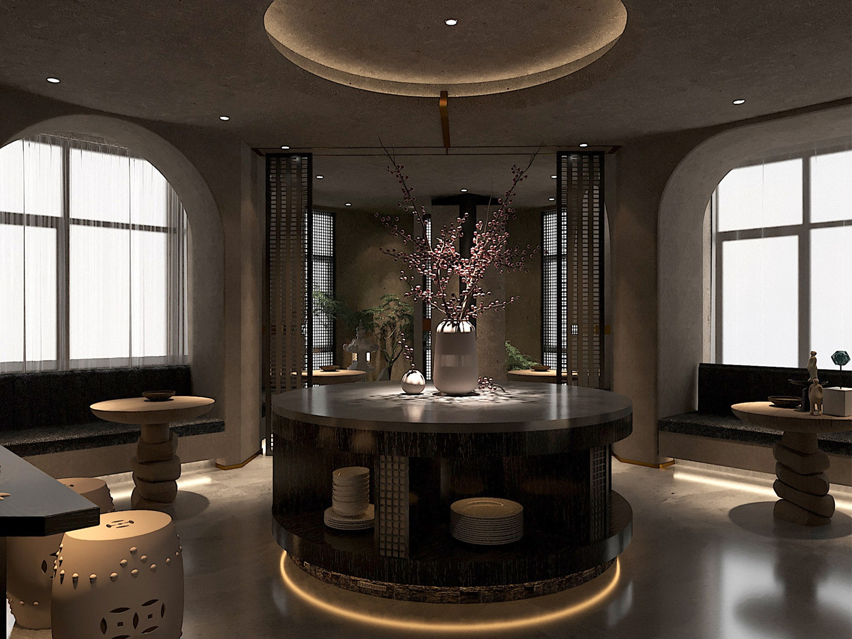 spa会所效果图设计  一,设计需求 在当今社会,随着人们对健康和身心