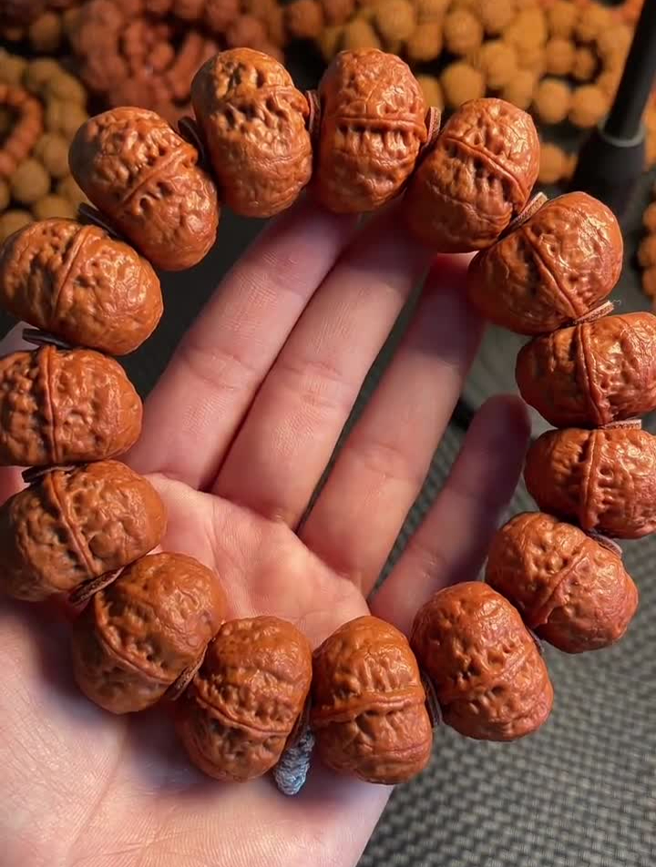 京八棱猴头核桃京八棱小核桃高端小核桃文玩核桃-度小视