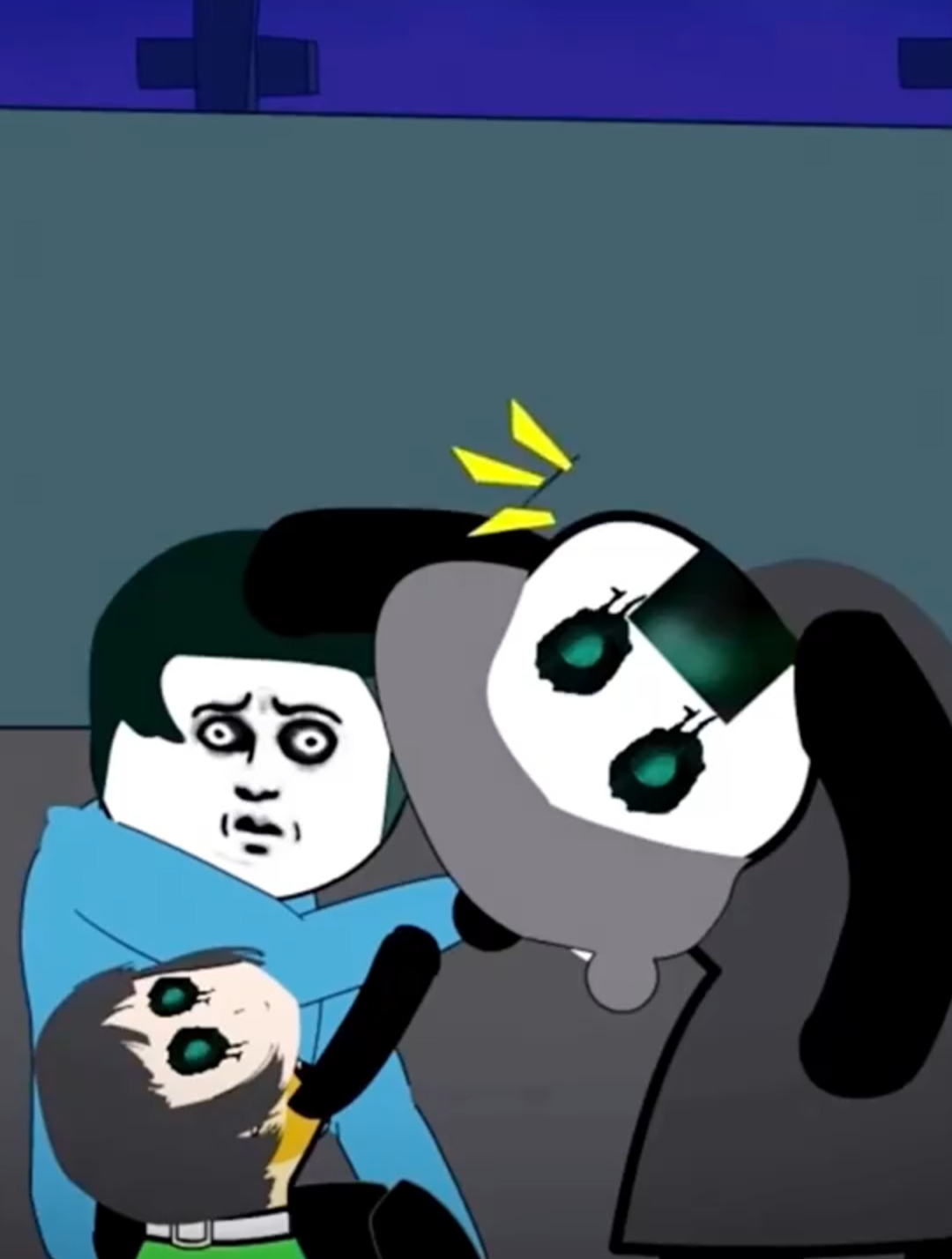 沙雕恐怖动画:千万不要乱指路