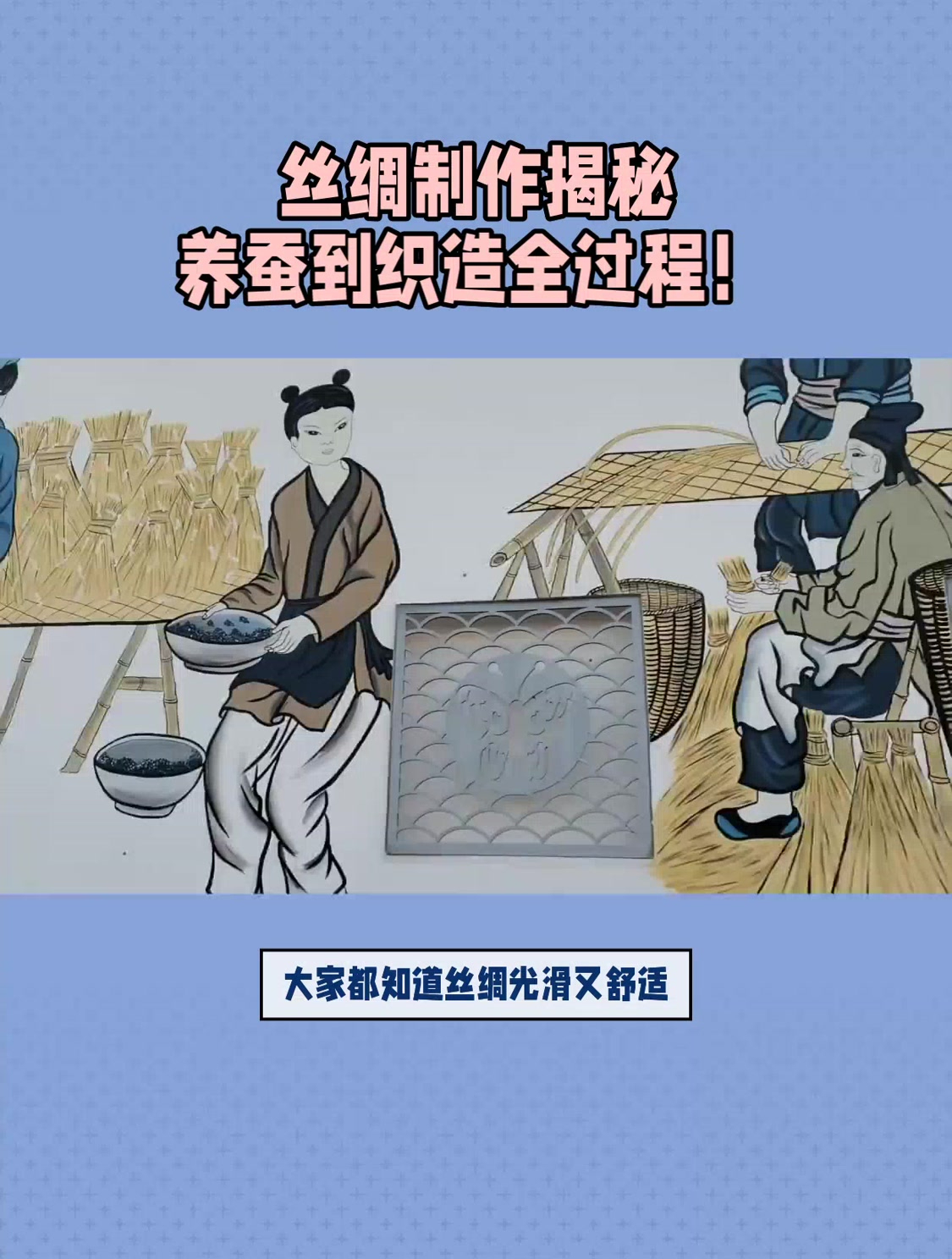 丝绸制作揭秘养蚕到织造全过程!-度小视