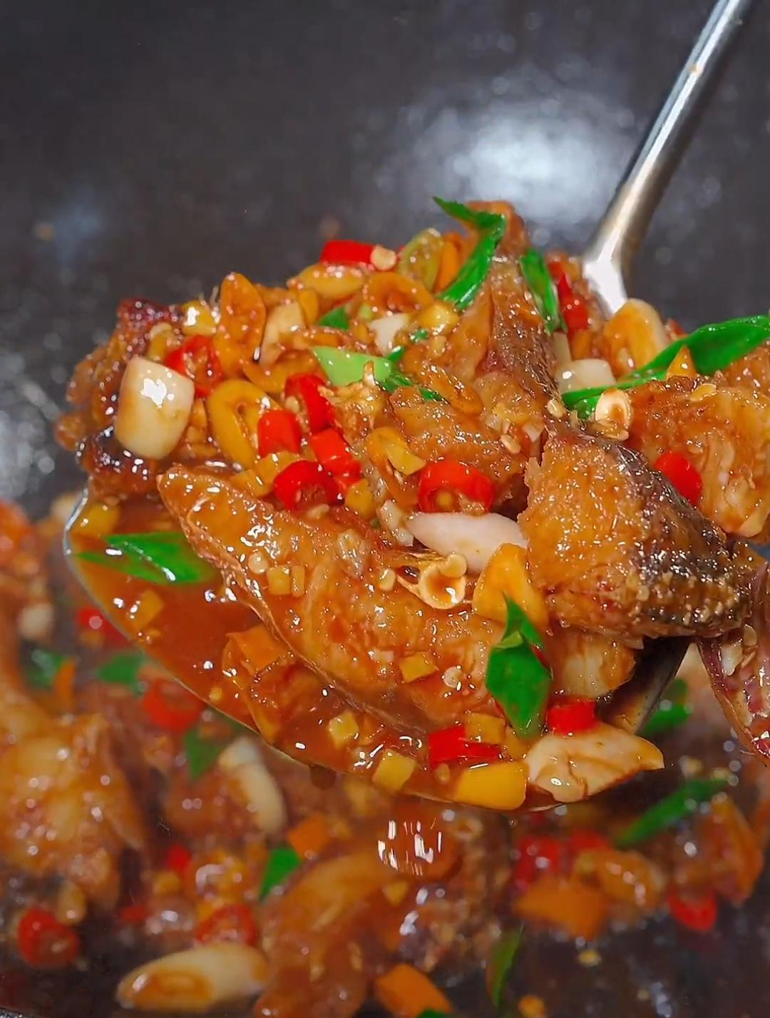 简单家常菜,红烧鱼块