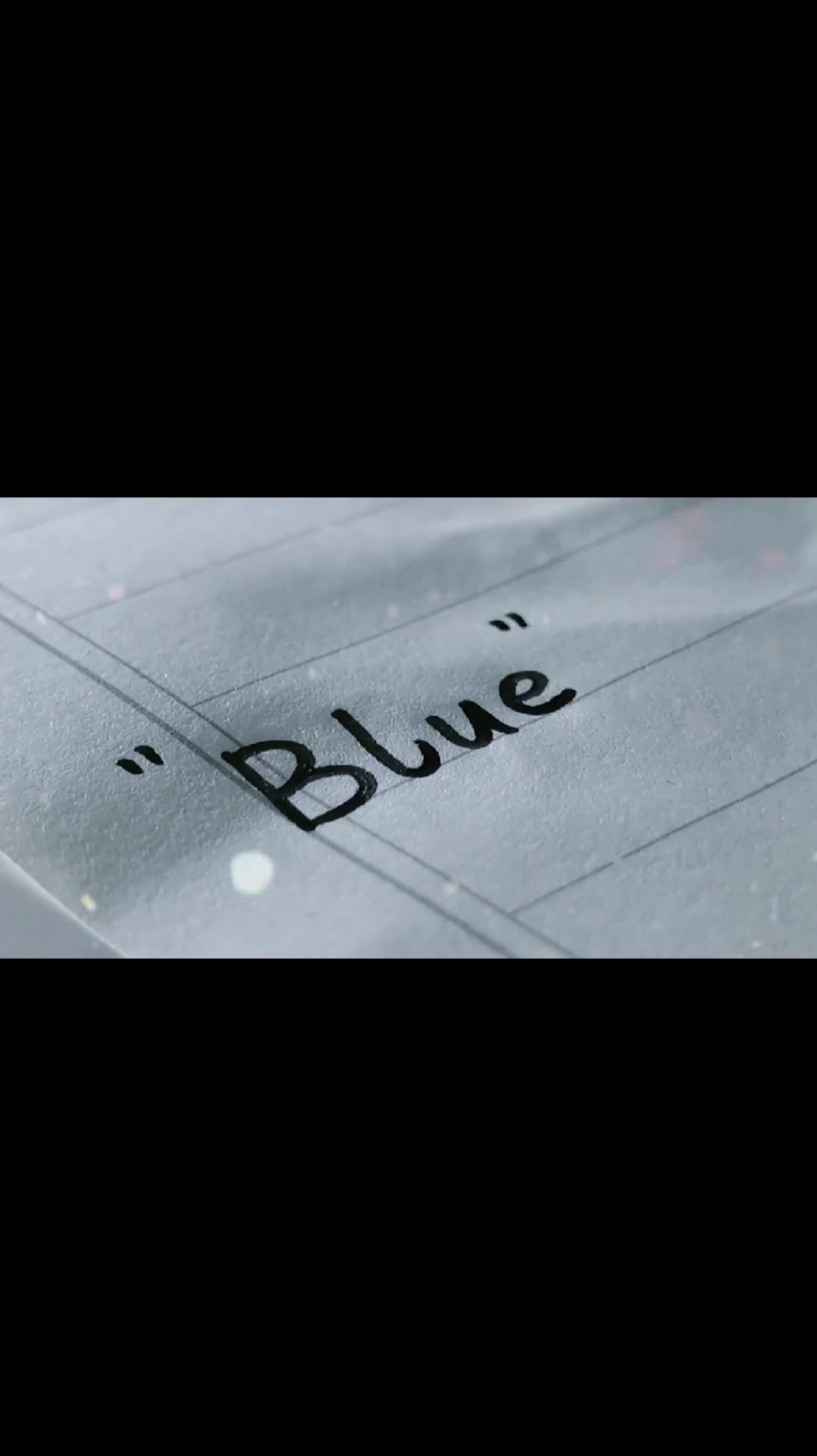 blue=because love you everyday意为:因为在爱你的每一天