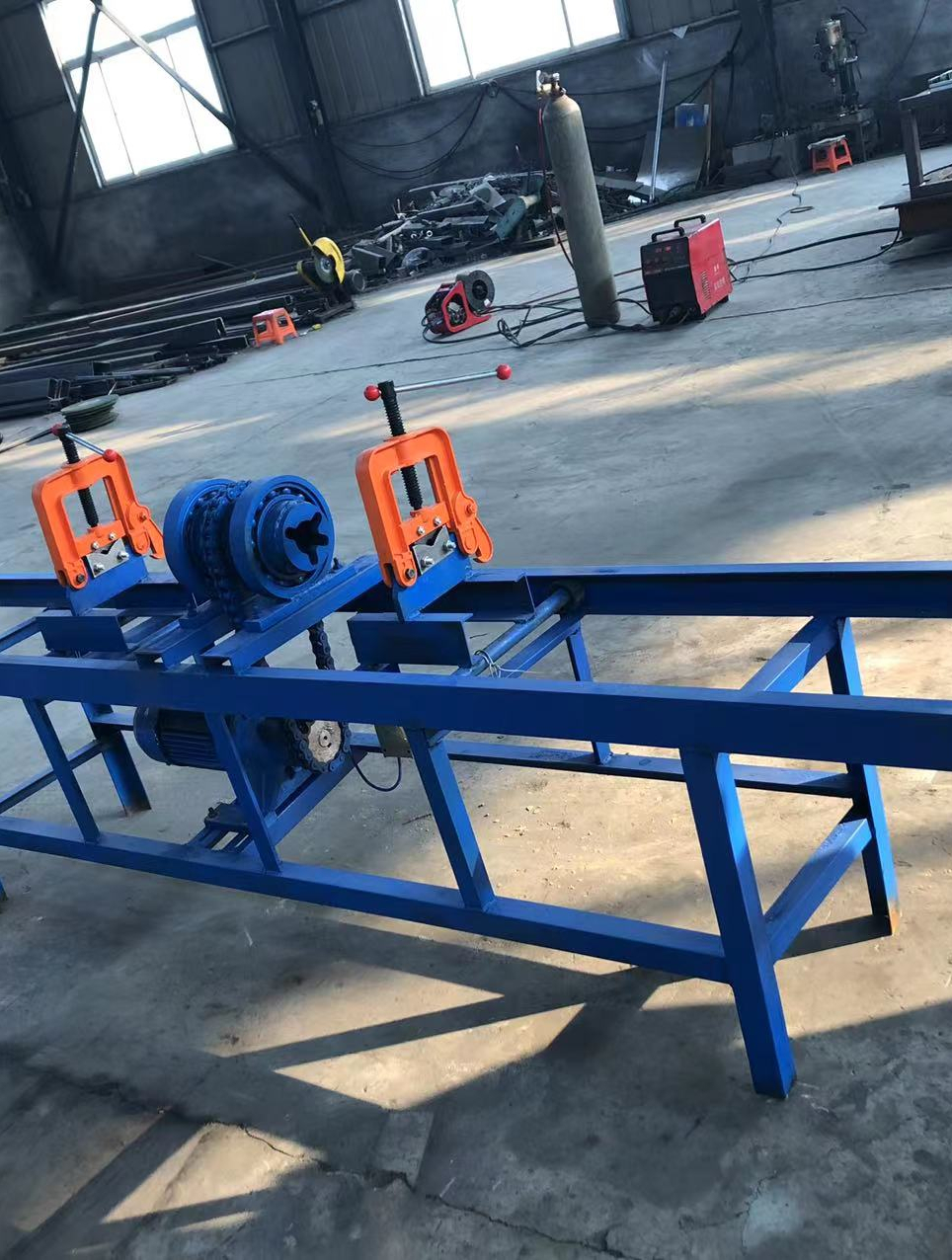 盘扣修复机 轮扣维修机 自动缩管机 对拉丝清灰机 盘扣维修机-度小视