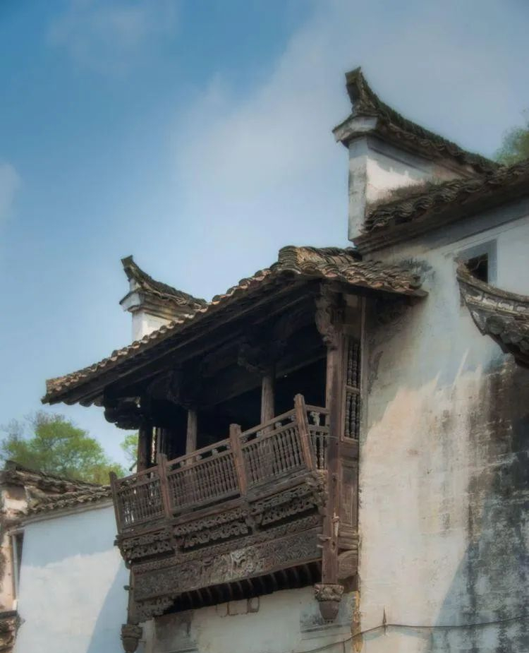 行至古徽州,带你看看"美人靠"