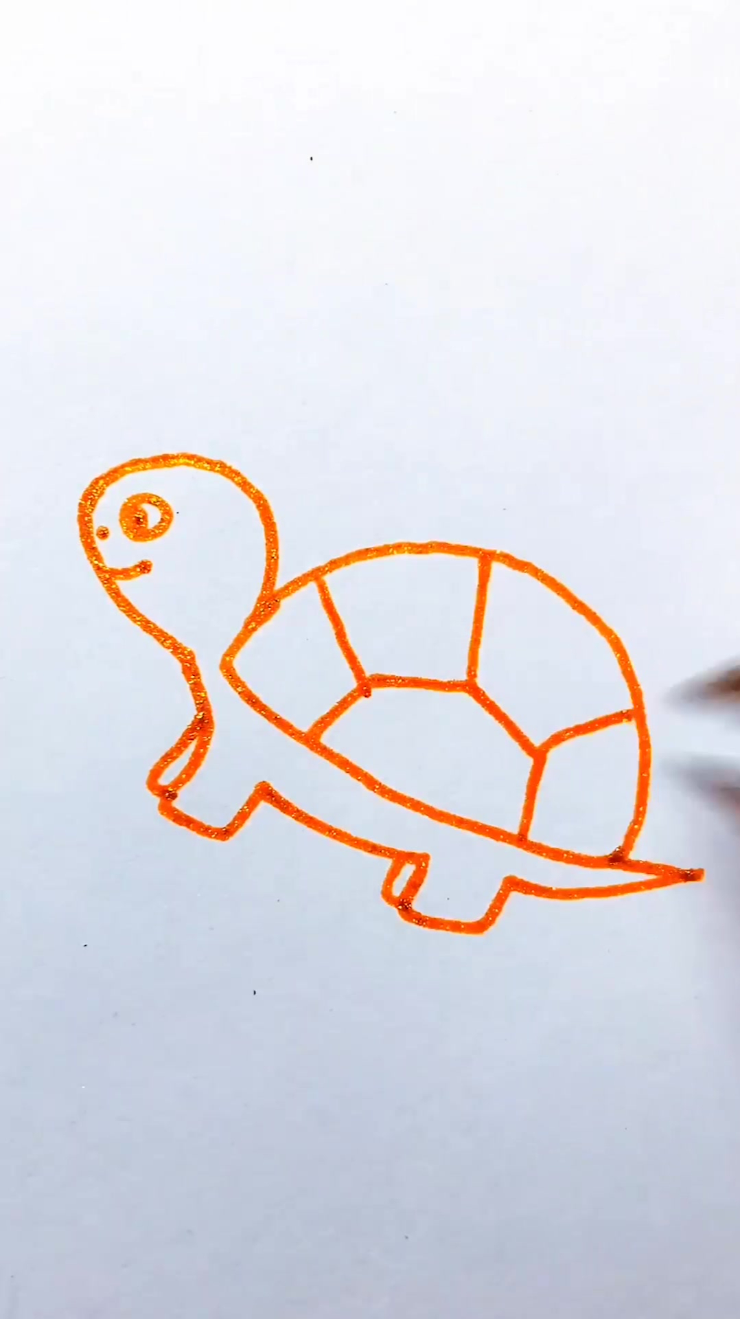 数字3画小乌龟?