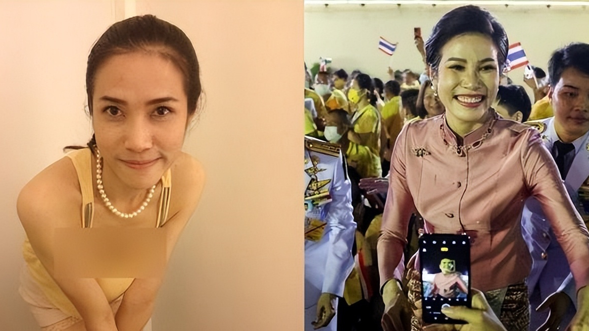 2014年,泰国王妃脱光衣服趴在地上给狗喂食,事情曝光后被迫出家