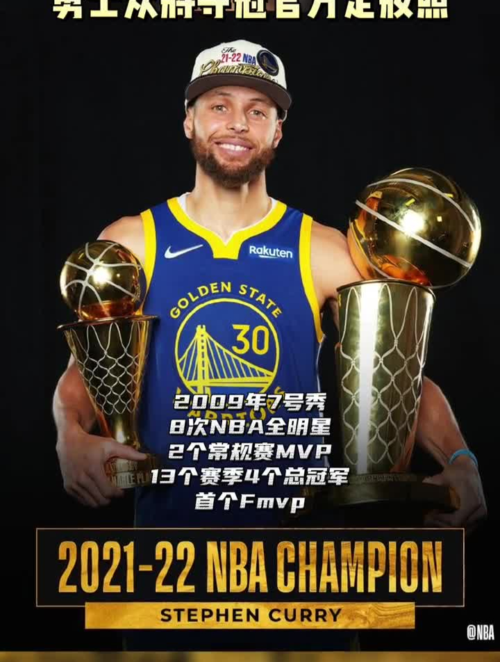 2022年总冠军勇士队众将夺冠官方