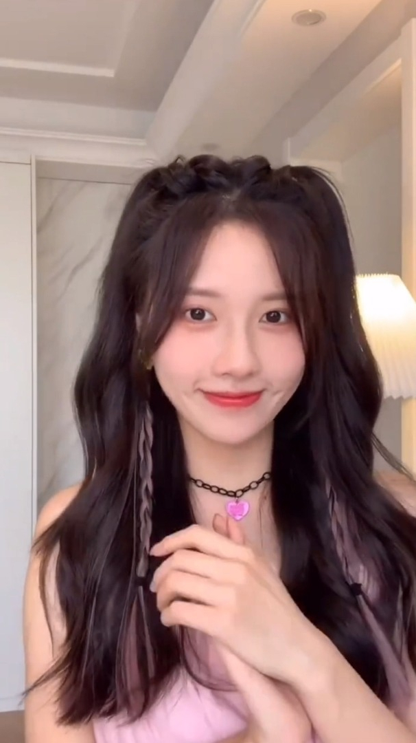 必学高颅顶女团编发发型送你