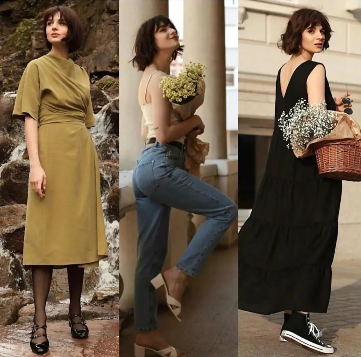 浪漫唯美的"欧式穿搭",又纯又欲还时髦,大部分女人都适合