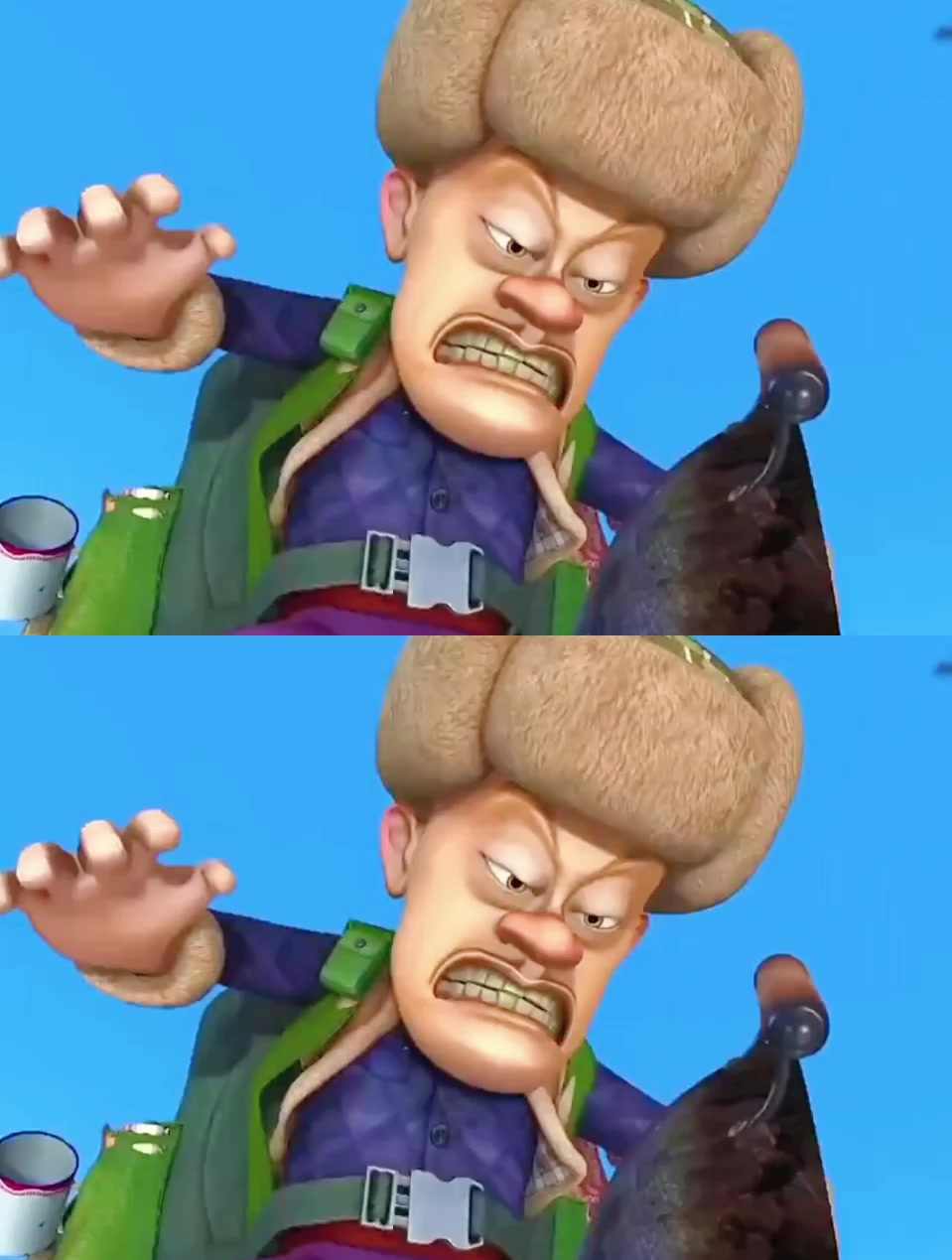 光头强牺牲自己的年货,和动物们一起打败破坏森林的机器人-度小视