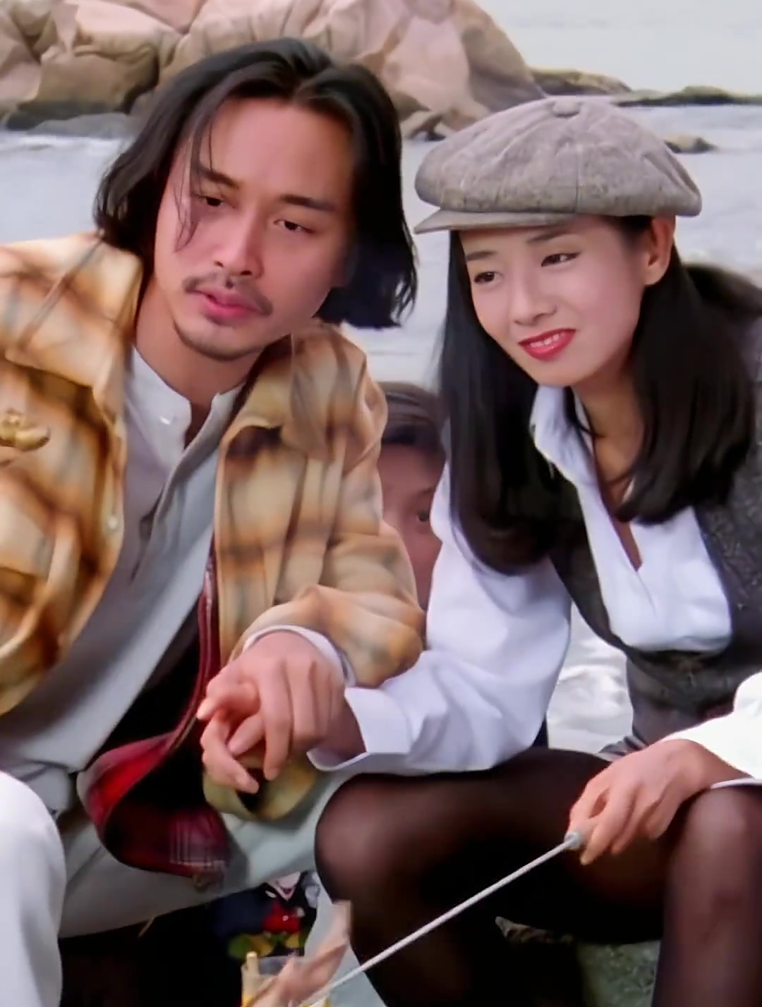 毛舜筠和张国荣,哥哥忧郁的气质别人还真没有,毛舜筠也好靓