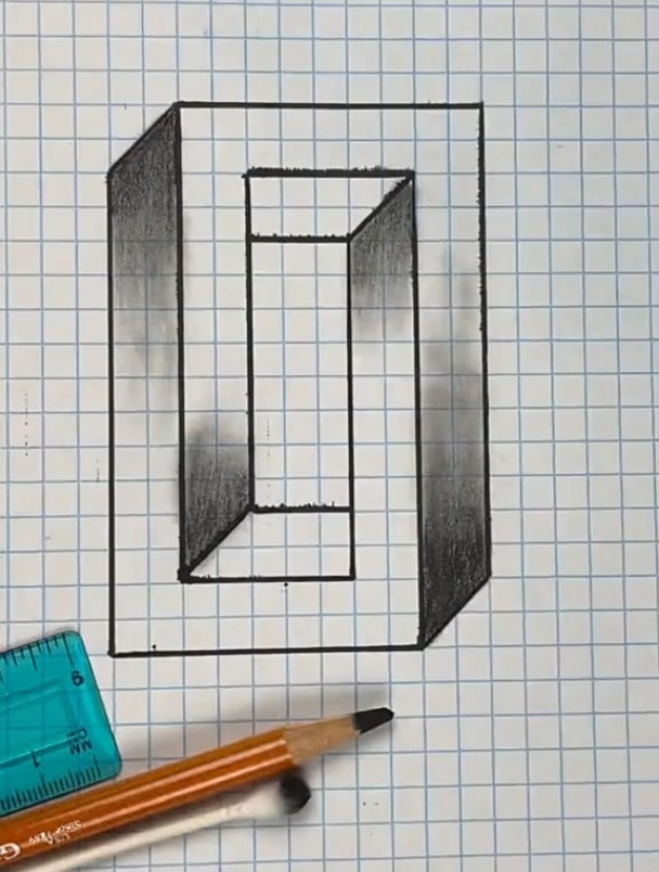 视觉错觉,3d立体画