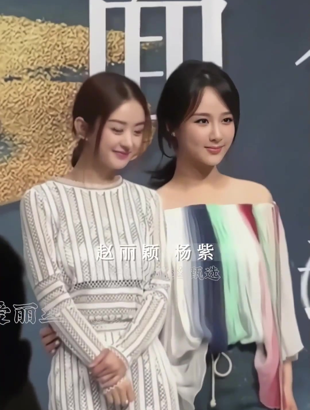 段奕宏 赵丽颖 杨紫 张天爱 唐嫣 明星同框名场面