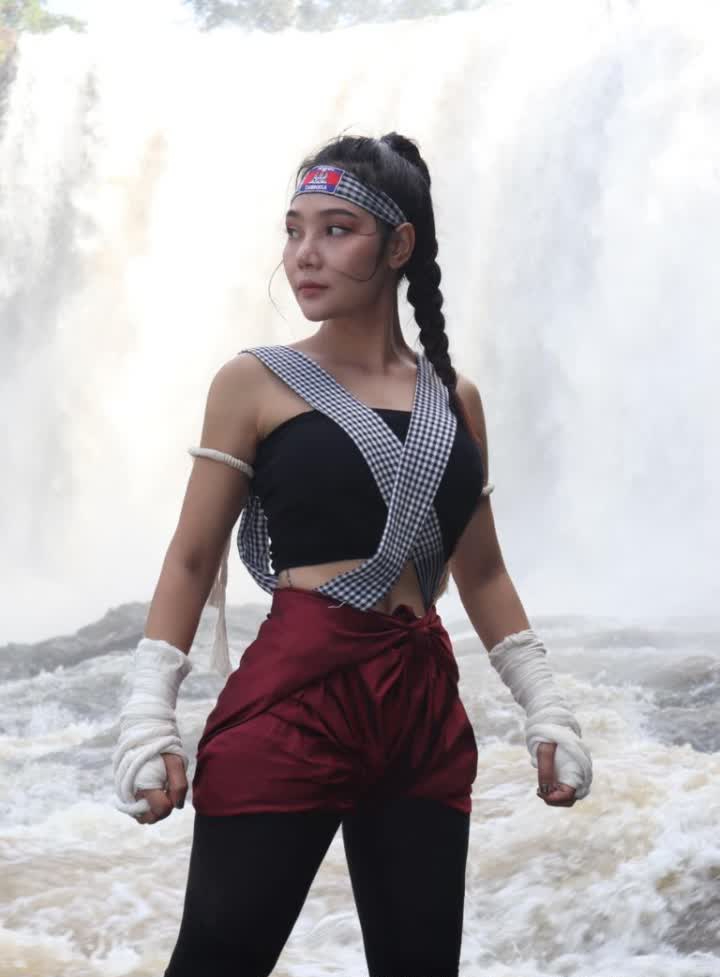 柬美女教练透露,缺乏资金拍视频宣传高棉拳击背后原因!