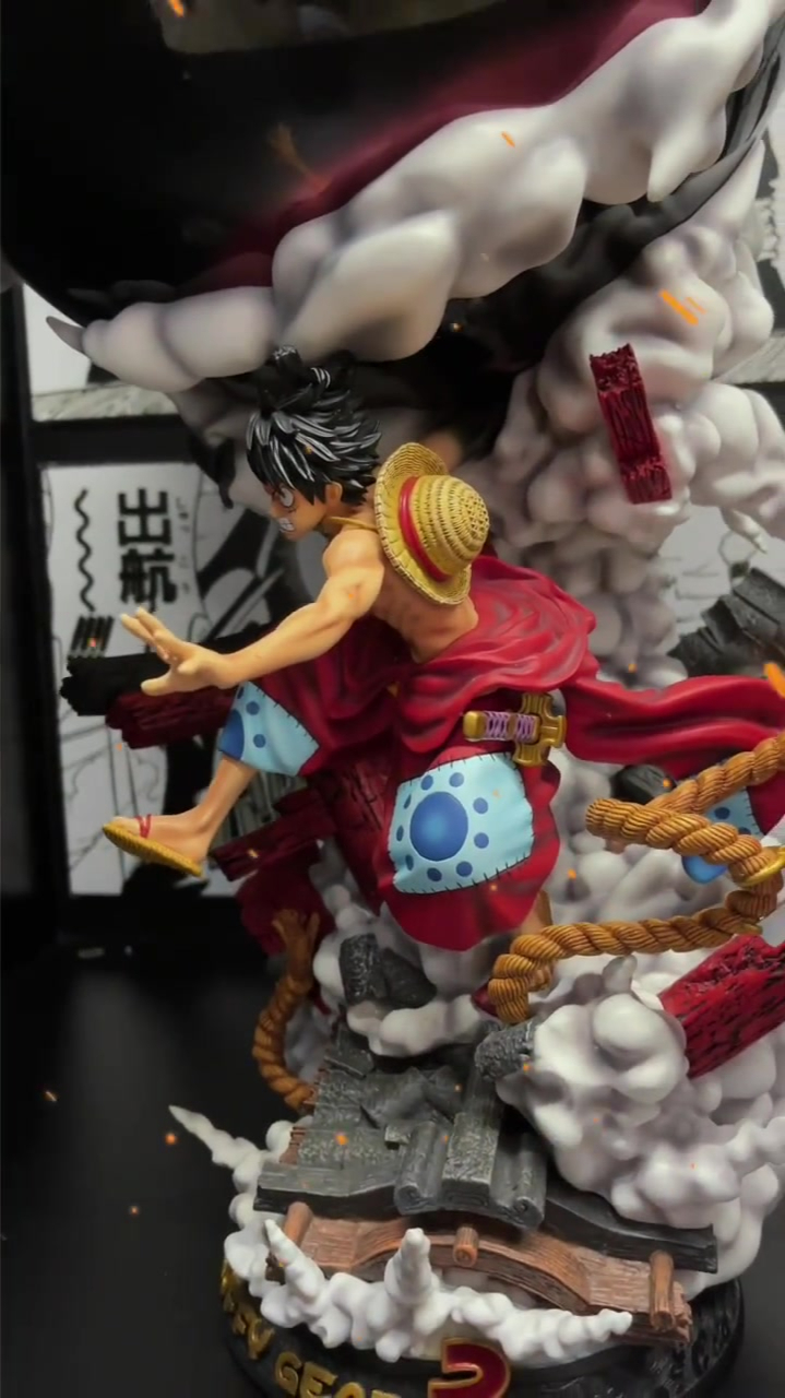 北海贼王手办f3工作室三档路飞海贼王路飞我的玩具分享