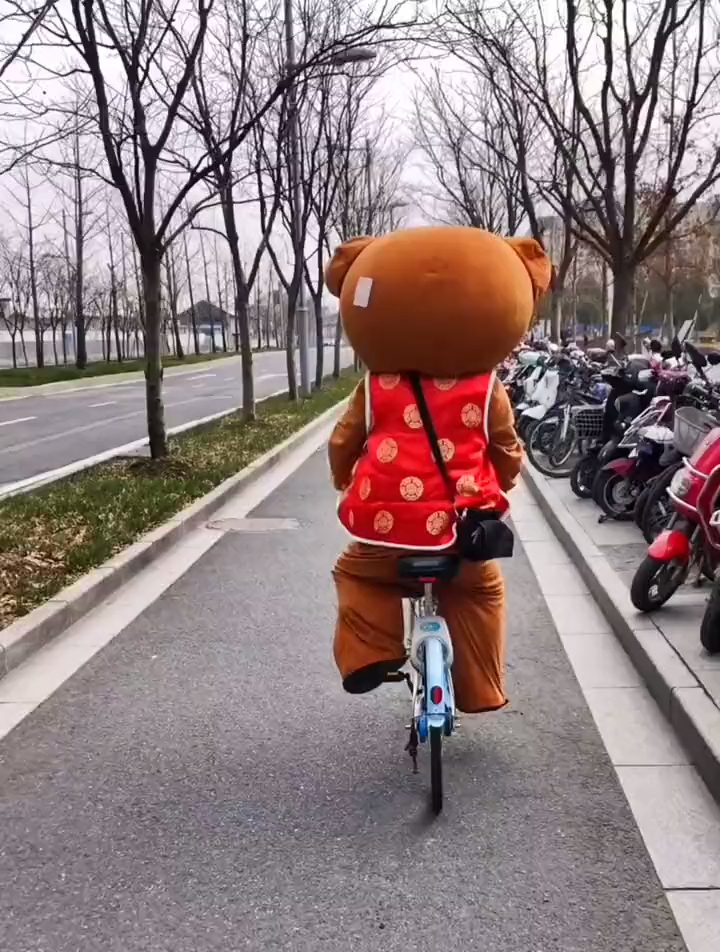 把你位置发给我,说走就走,网红熊,搞笑熊仔-度小视