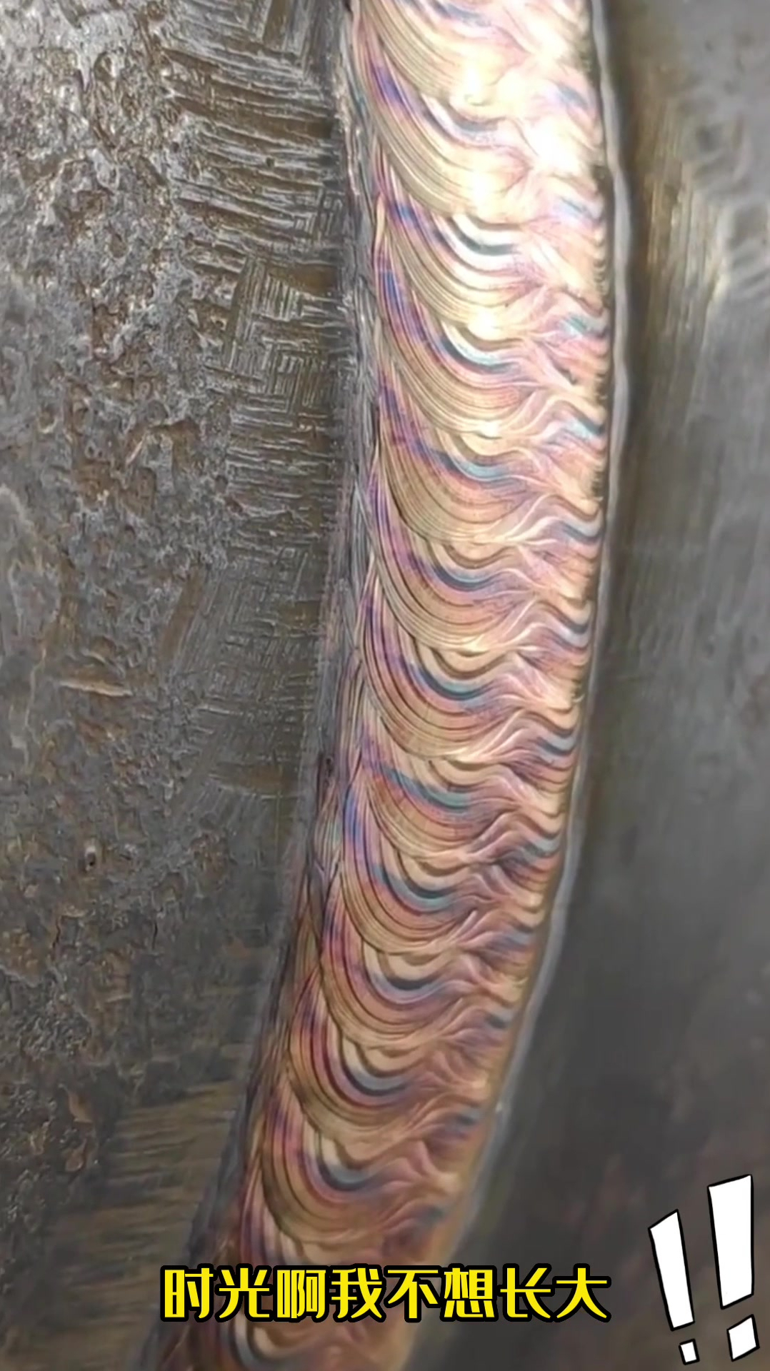 焊接的最高境界,莫过于眼前的氩弧焊接了,栩栩如生的龙鳞纹!