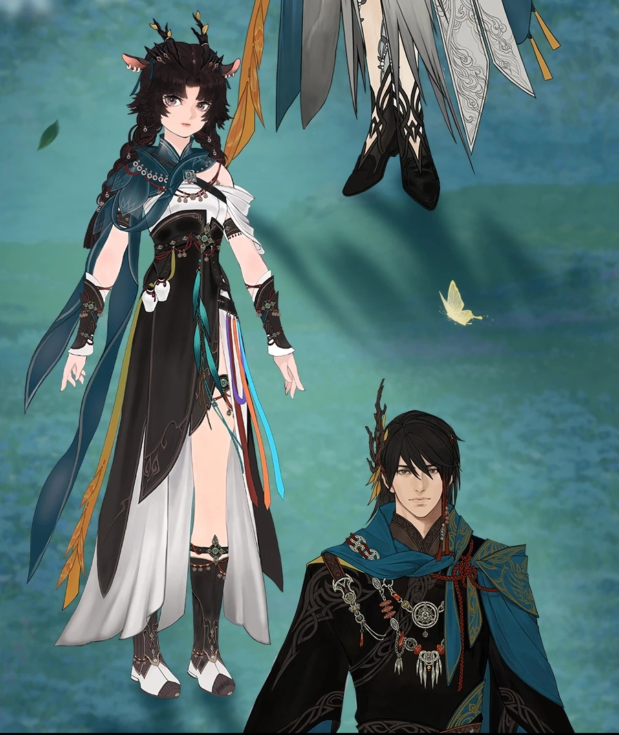 狍子成精?剑网3北天药宗校服原画公开,网友:这么可爱就叫傻萝吧