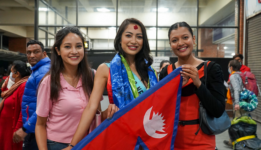 尼泊尔小姐出发前往美国波多黎各参加世界选美大赛总决赛!