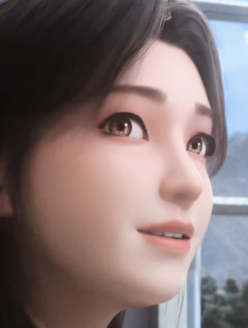 请欣赏梦中女孩庄颜的美貌