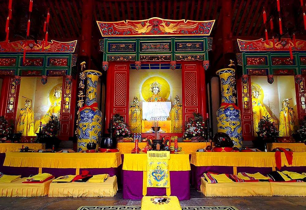 碧霞元君下庙泰山灵应宫|城中古道院 清静祈福地