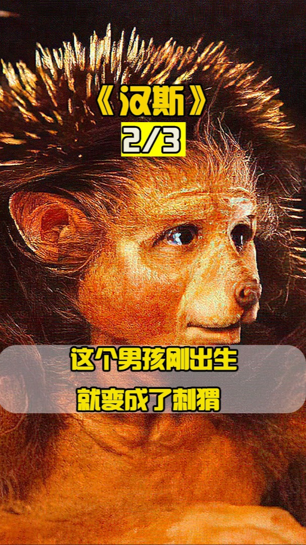 汉斯2女人生下一个尖嘴猴腮的怪物长的居然和刺猬一模一样