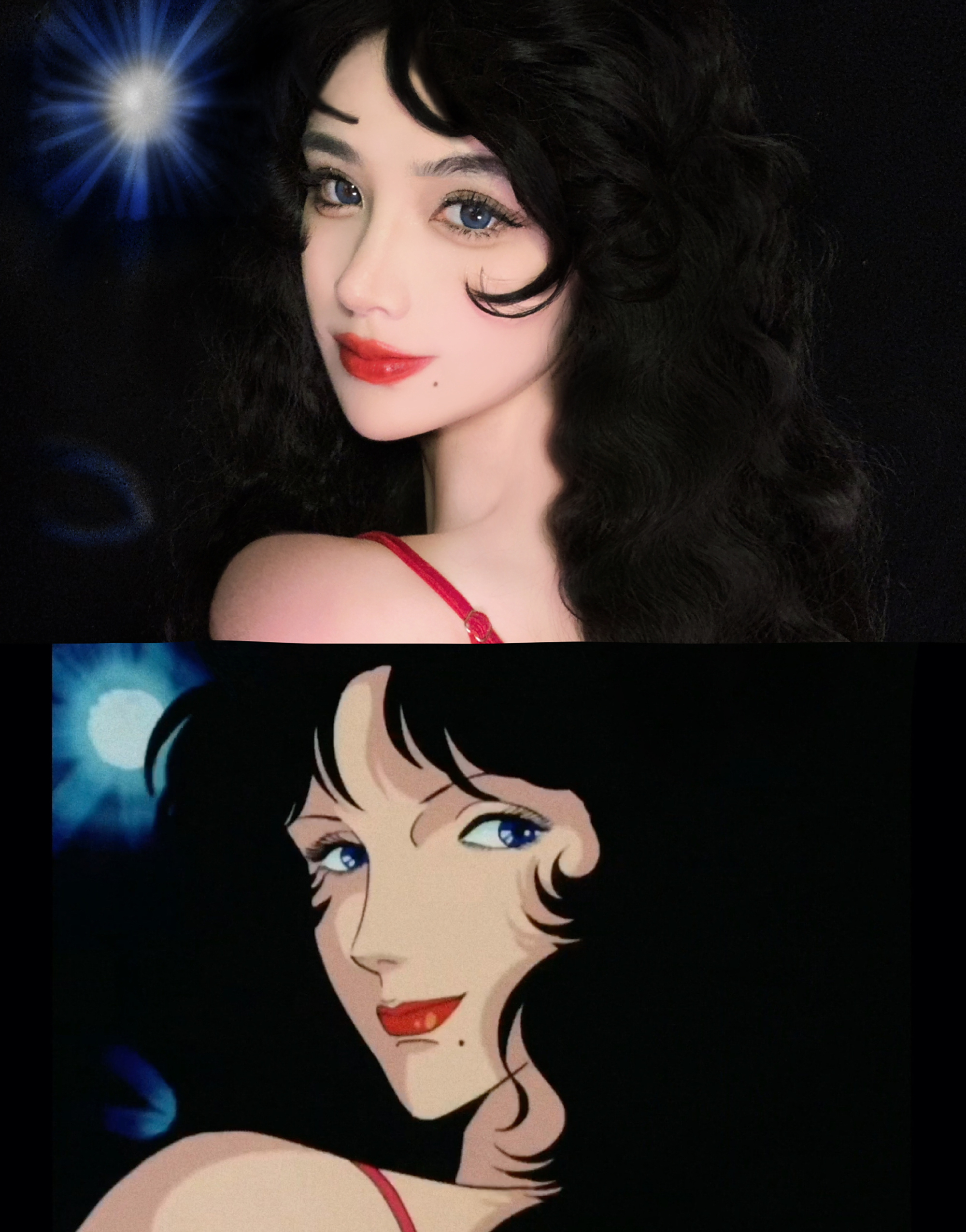 小姐姐晒出"来生泪"造型:网友:你为什么要拿原画骗我?