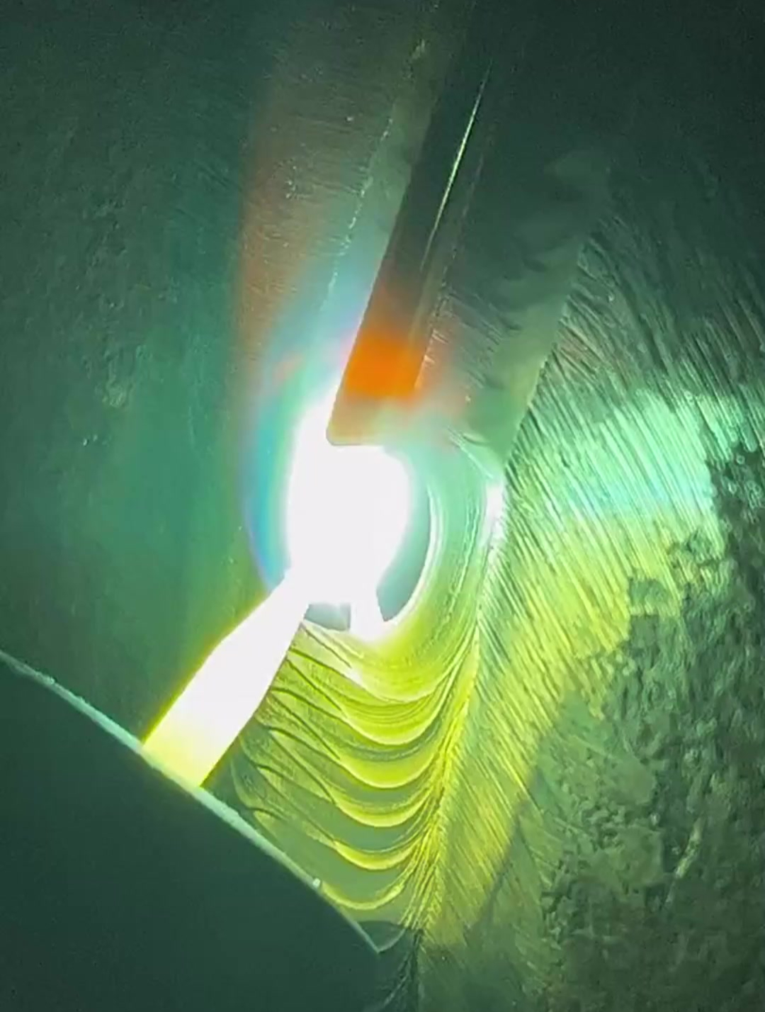 高清熔池焊接,看着简单,没有几年的经验干不出这么好的焊活