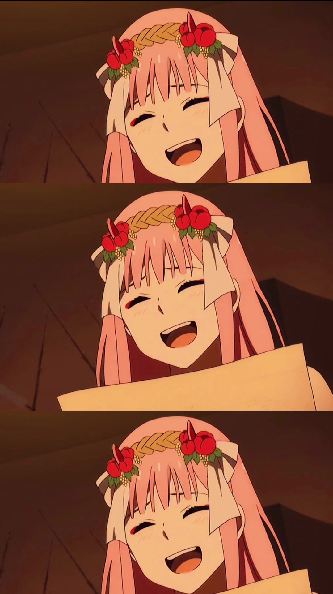 今天有像02开心的笑吗