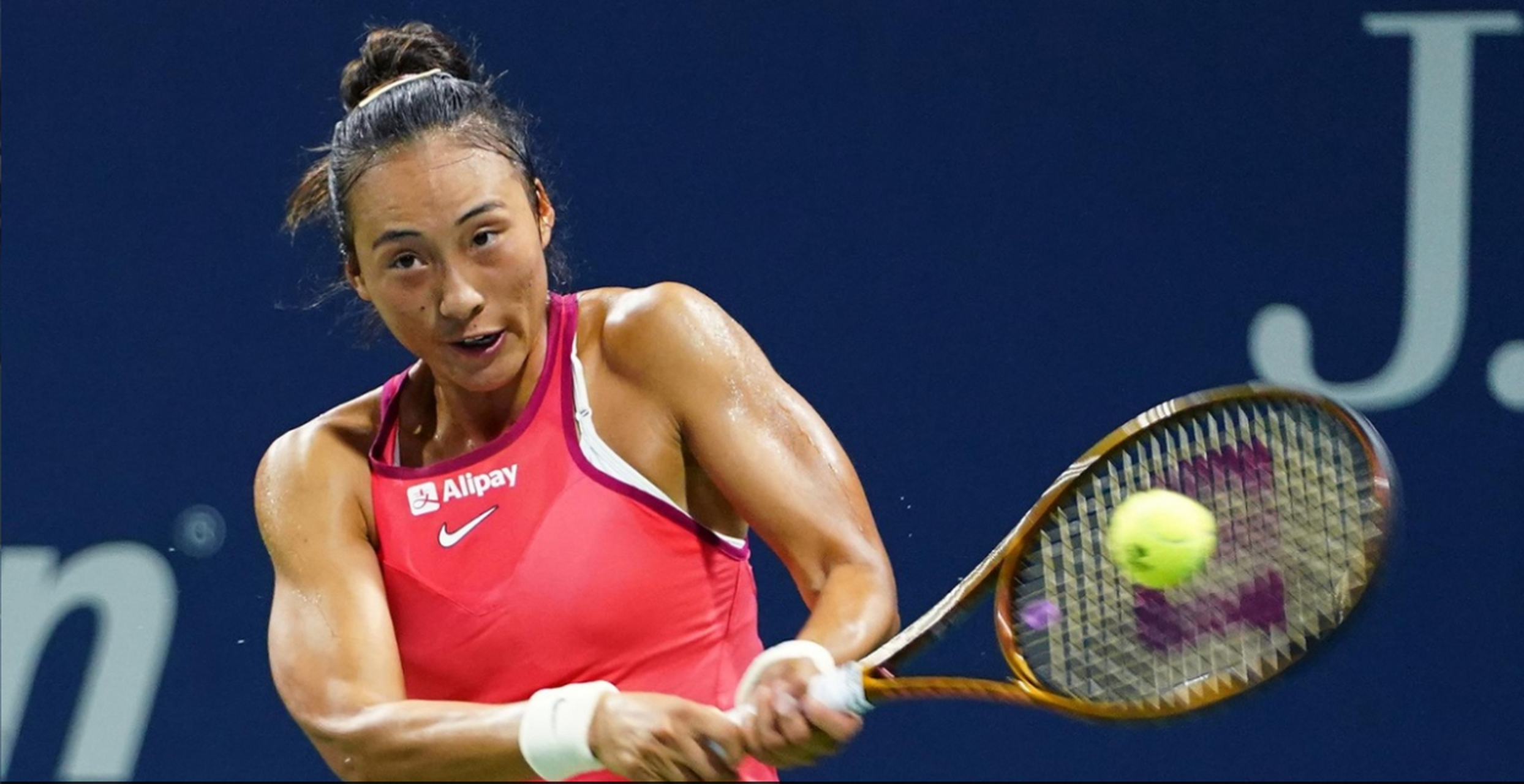 北京时间8月30日,美国网球公开赛女单第一轮:郑钦文vs波多罗斯卡