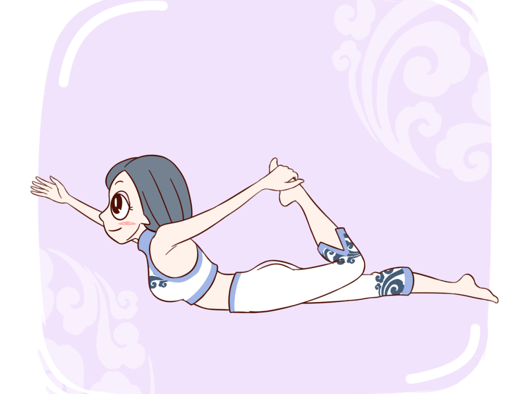 4个养背瑜伽体式,每晚趴着练,背又薄又瘦