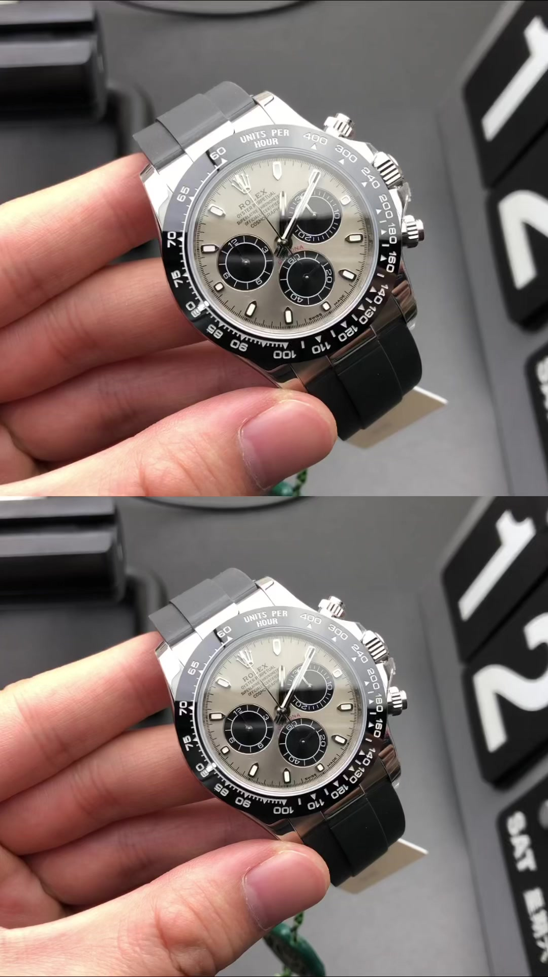 太空灰劳力士迪通拿我太爱了,中青年都爱的配色