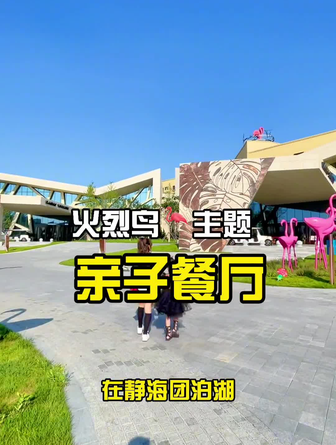 静海团泊湖有家火烈鸟主题亲子酒店!特别适合带着孩子来!-度小视
