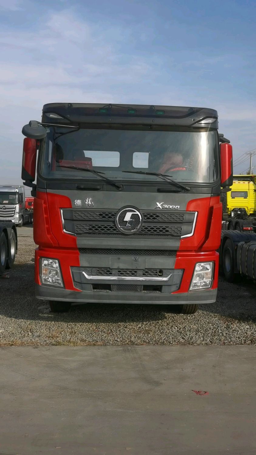 大件运输20年8月二手德龙x3000牵引车-度小视