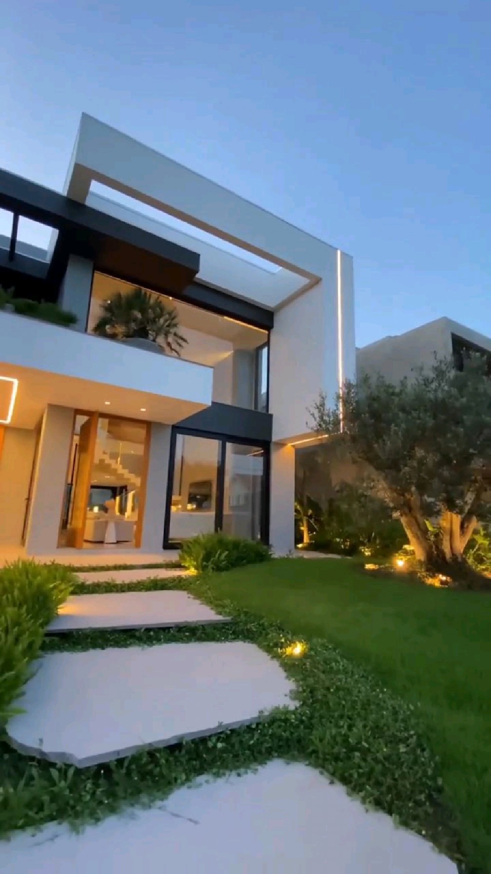 现代风别墅实景拍摄,真的好美