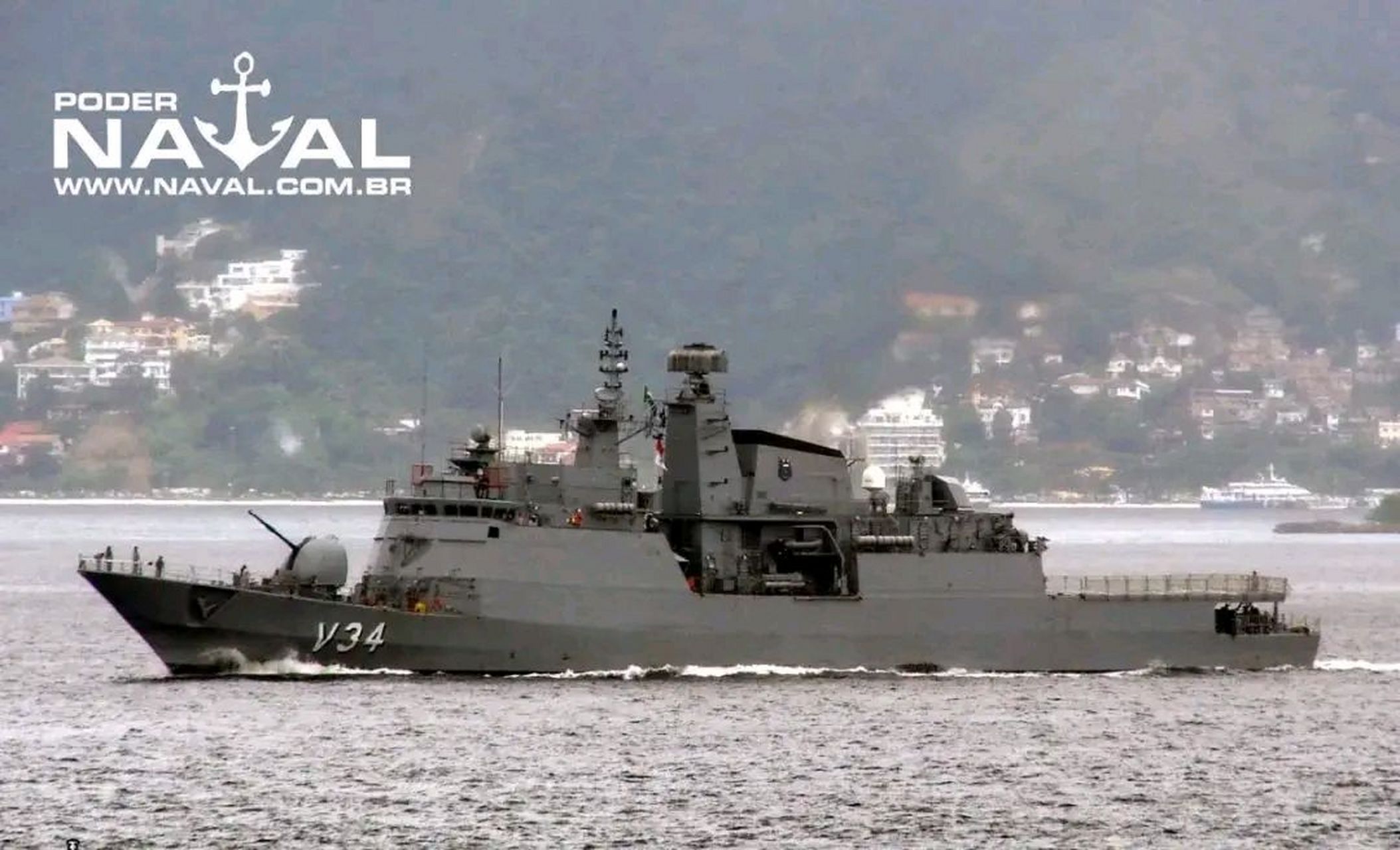 舰船欣赏:巴西 巴罗佐级护卫舰,该级舰是其国产舰艇,模型不多见