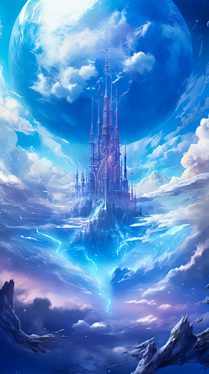 世界尽头的城邦#ai绘画#  画师:(b站)幻想图鉴