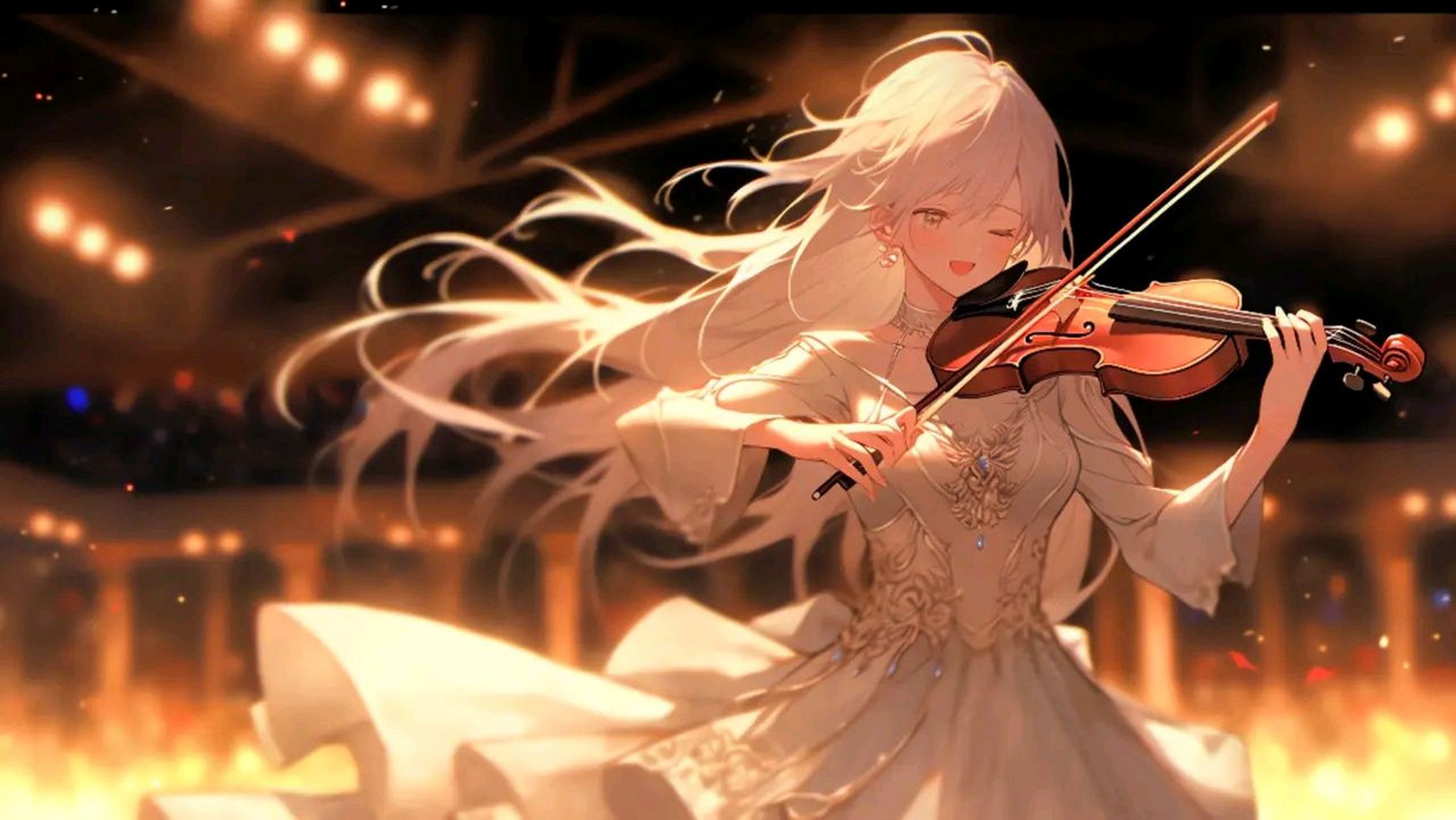 头像分享,拉小提琴的美女 小提琴的性感,犹如清晨黄鹂鸟的鸣唱